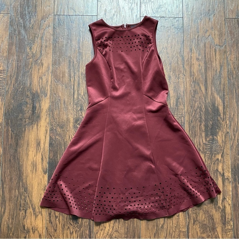 Burgundy Dress